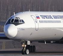 Ту-154 Приземлился в Домодедово